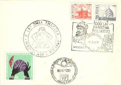 1966 [KO66 204, KO66 315] X lat Dnia Znaczka